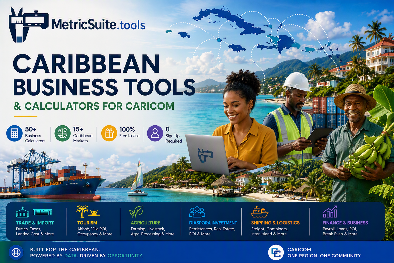 Business Tools & Calculators for CARICOM