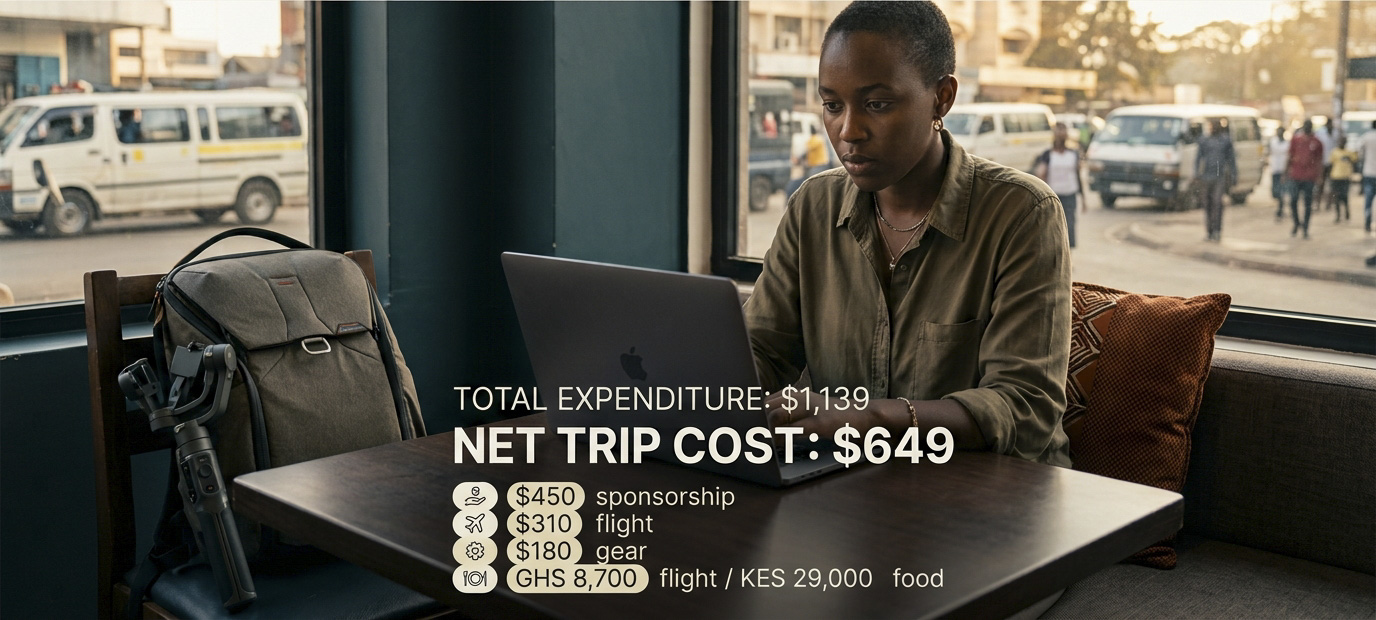 Travel Budget for African Creators: Why Most Are Quietly Working for Free