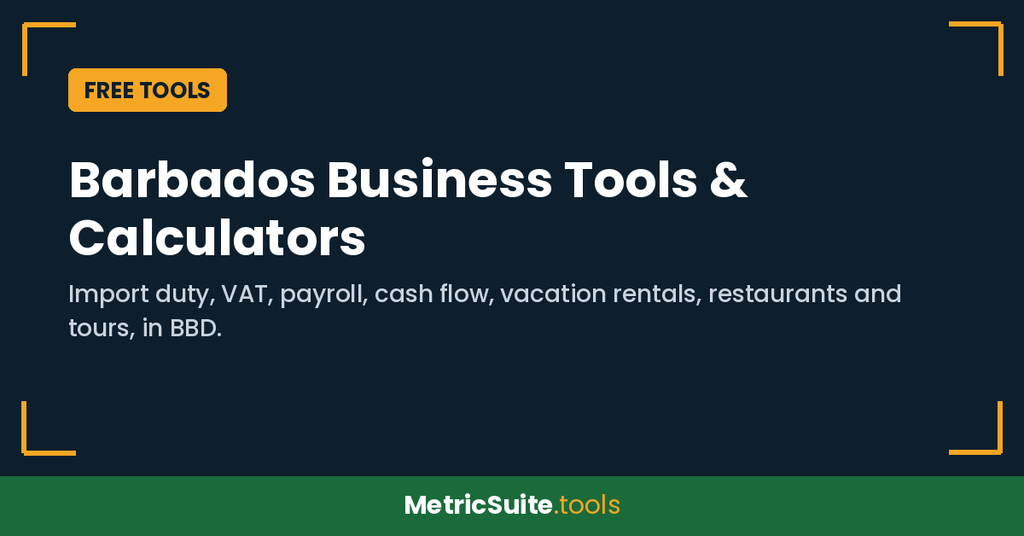 Barbados Business Tools