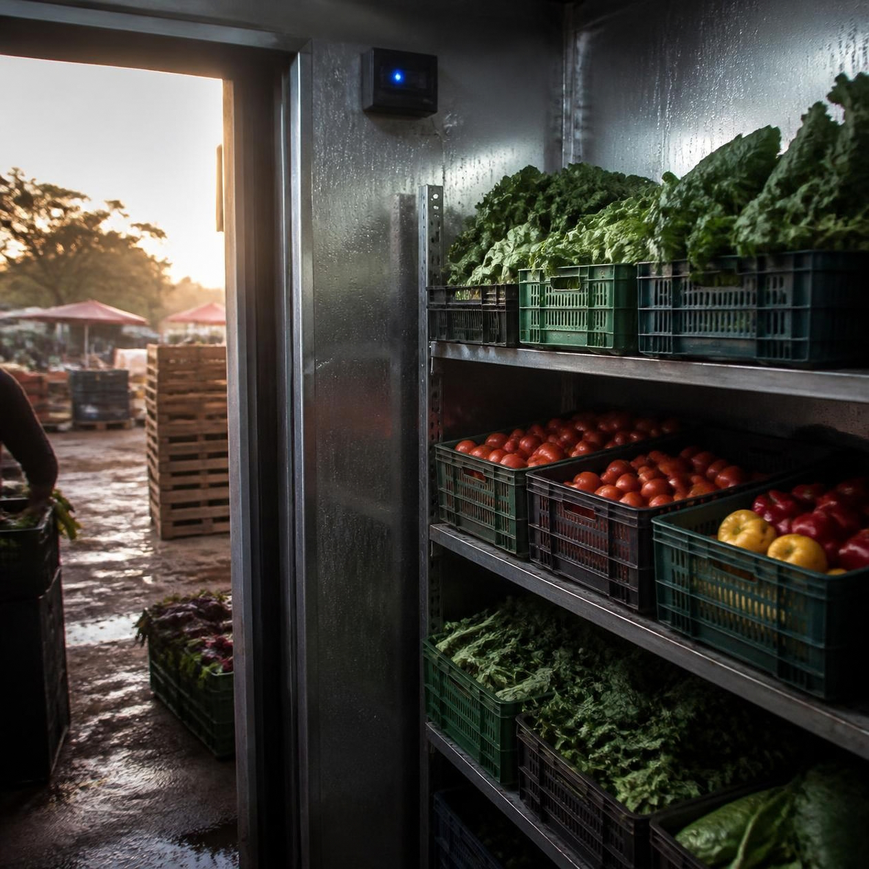 cold storage business in Africa. Storage capacity is the product.
